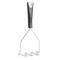 Martha Stewart Everyday Gray Stainless Steel Masher Utensil